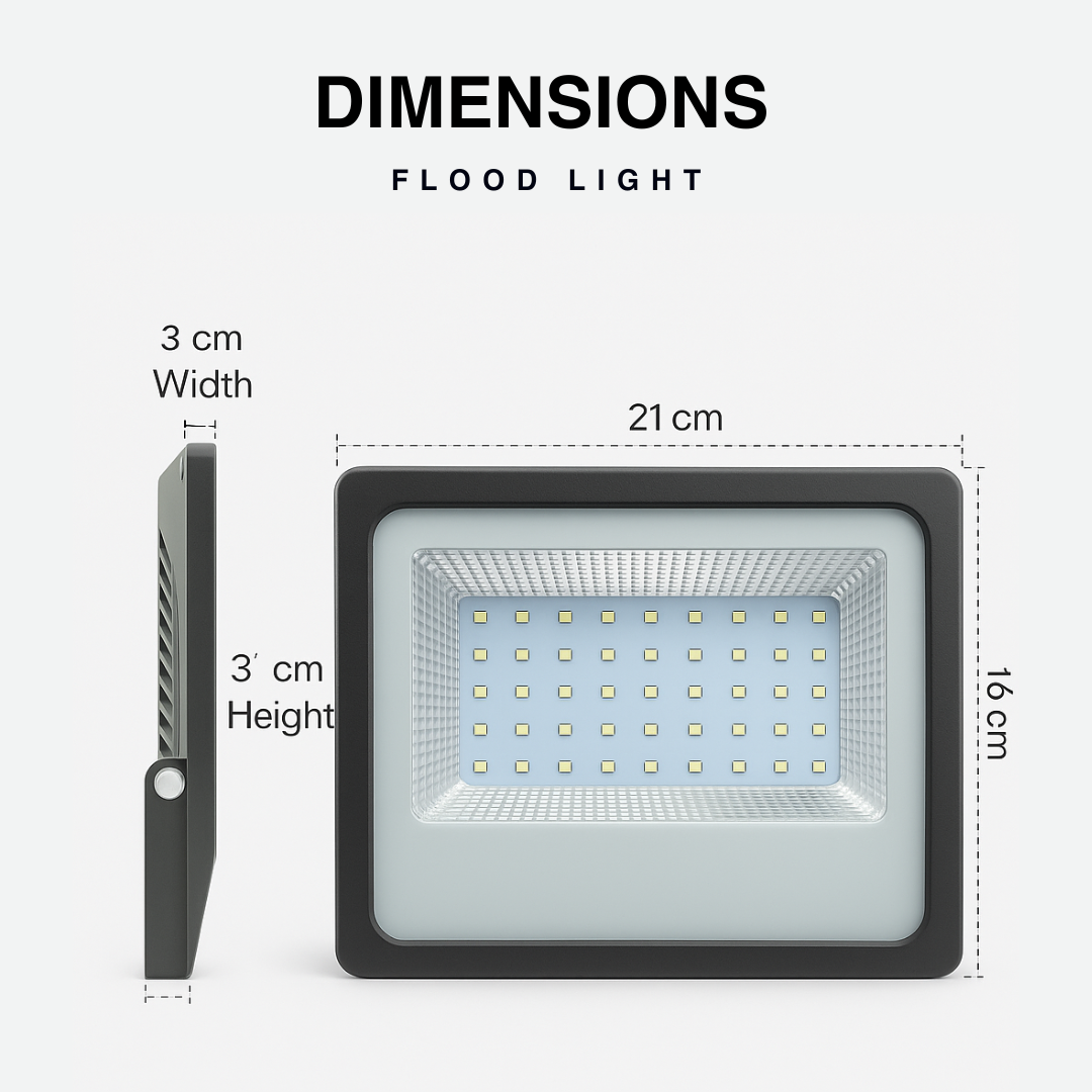 120W LED Flood Light – Bright, Durable & Waterproof