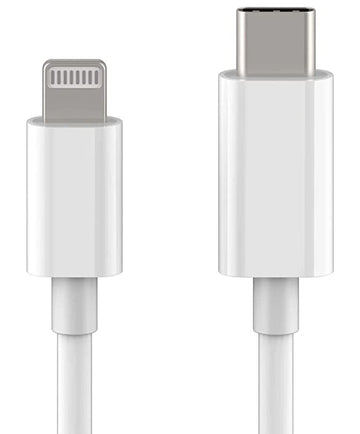 Type C Charging Cable For Iphone, Ipad, Air Pods- White