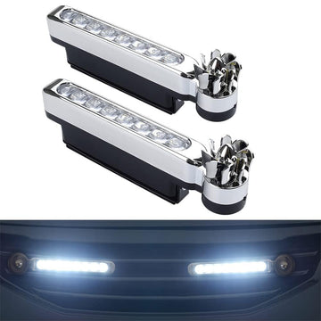 LED Wind Powered Vehicle Lights, Car Lamp No Need External Power Supply, Waterproof Car Wind Energy Daytime Light, Auto LED Daytime Running Lights for General Purpose Vehicle