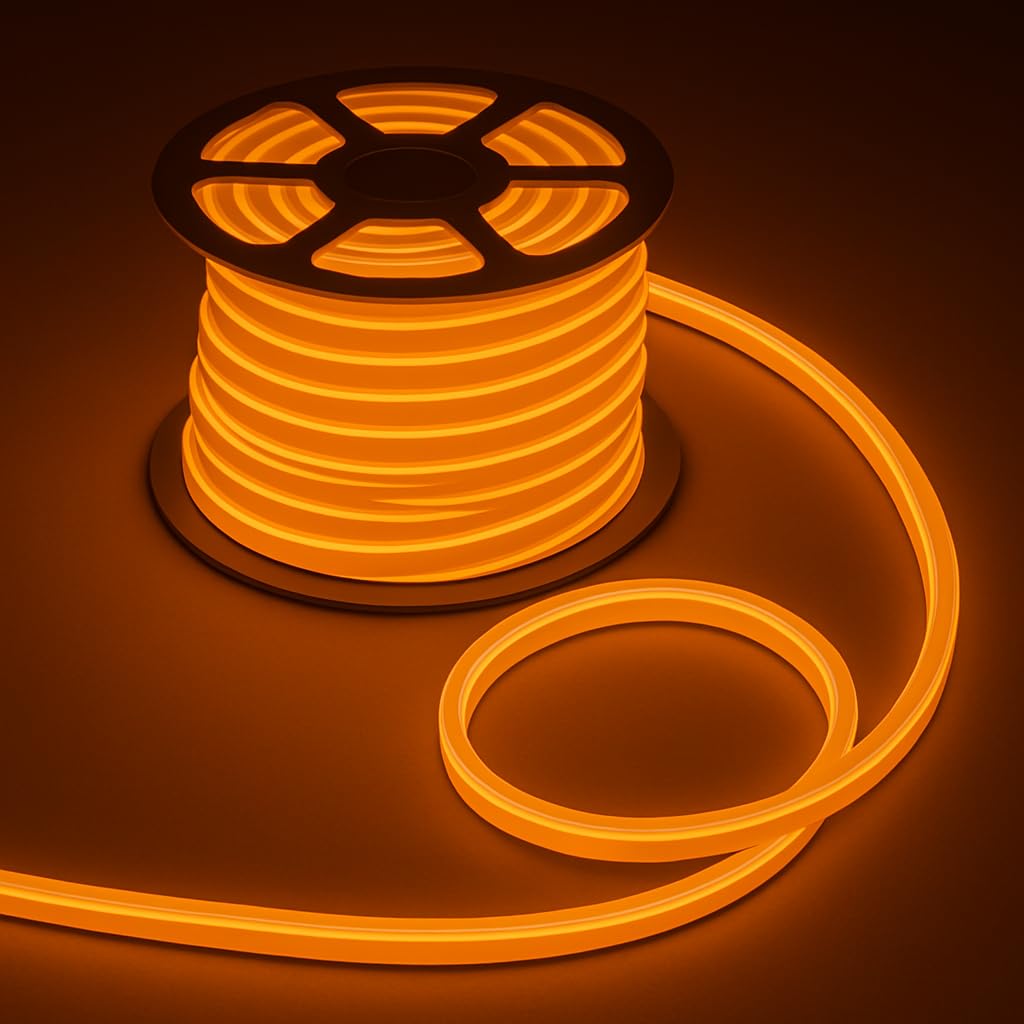 9M Amber Ambient Rope Light