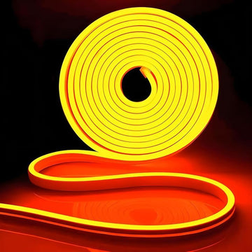 Orange Neon Light Strip 5M (600 LEDs) – Perfect for Party, Bar & Room Decor