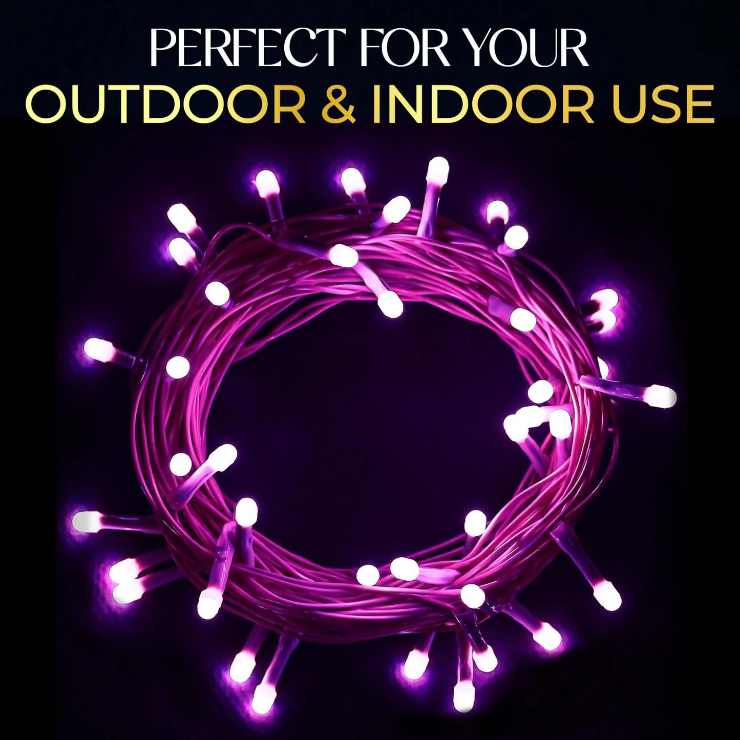 12M 40 LED string lights