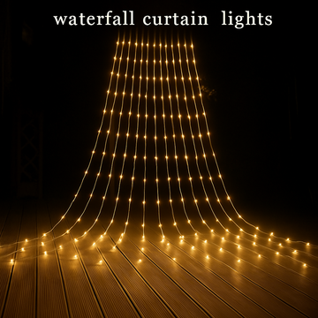 6ft warm jharna Decorative Lights-waterfall