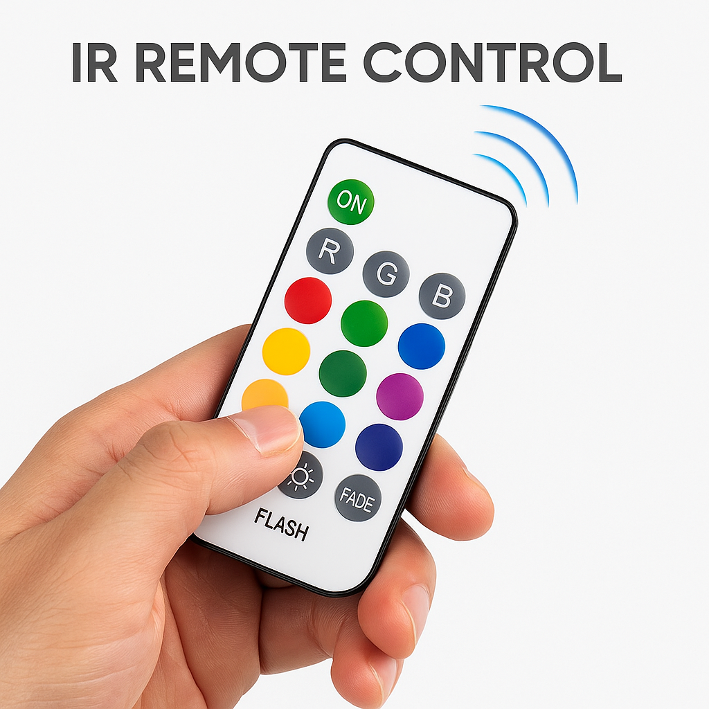 RGBW Neon 5M Rope Light – Remote-Controlled Brilliance for Every Celebration