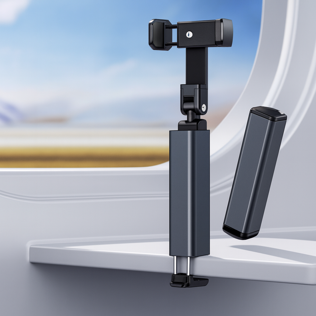 SnapStick™ Portable Travel Selfie Stand | Foldable & Lightweight Design