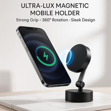 GripMate™ 360 – Foldable Magnetic Mount with Ultra Strong Lock