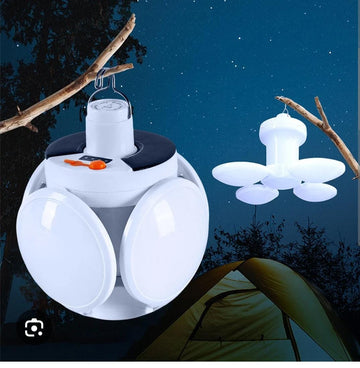 Solar Emergency Charging Camping lamp, Comfortable and Lightweight Design, Stainless Steel Hook for Hanging