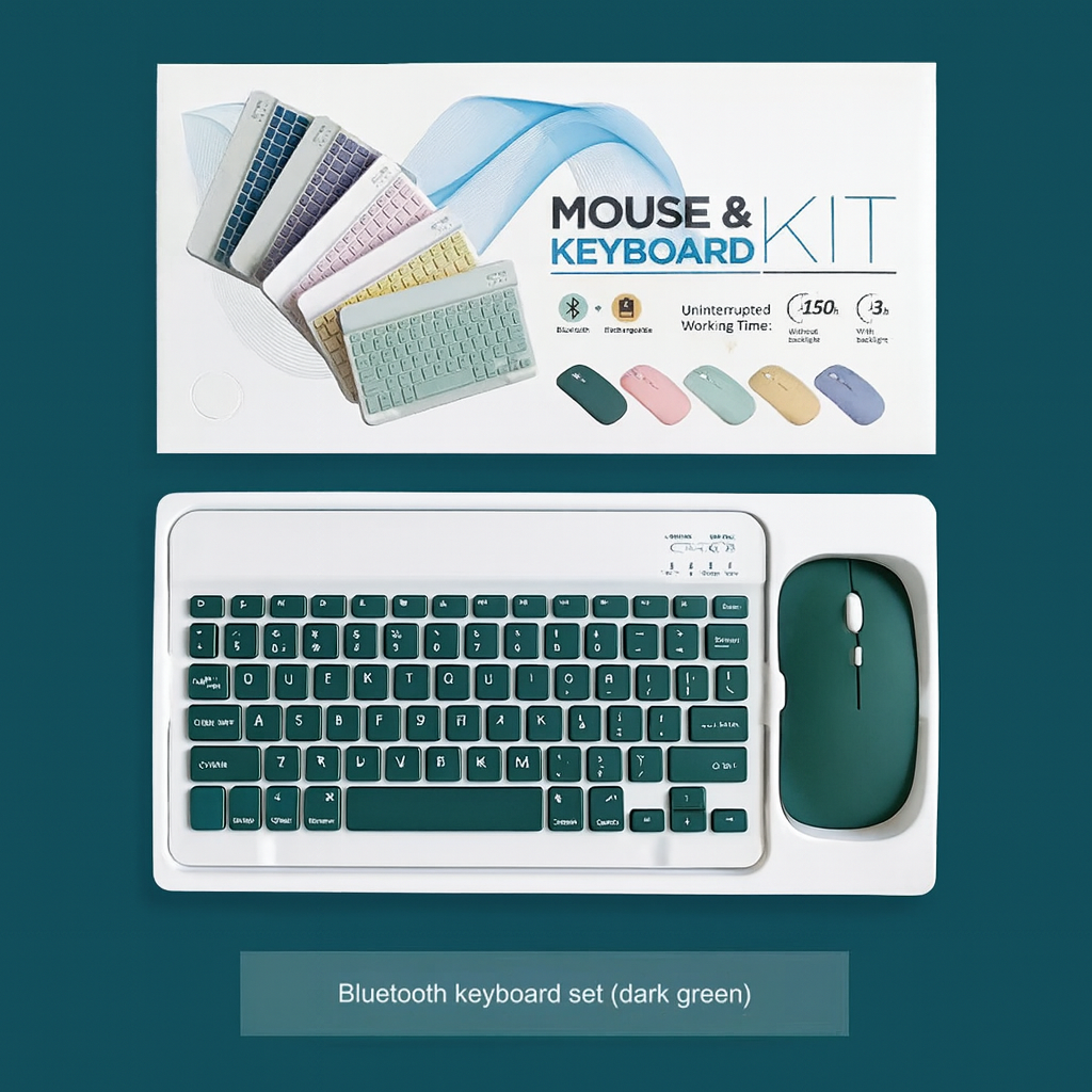 Mini Bluetooth Keyboard and Mouse Combo