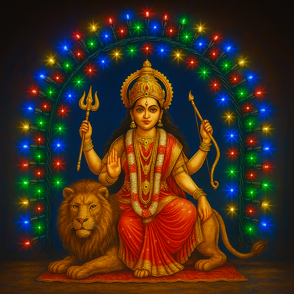 138 Bulb Multicolour Festival Lights