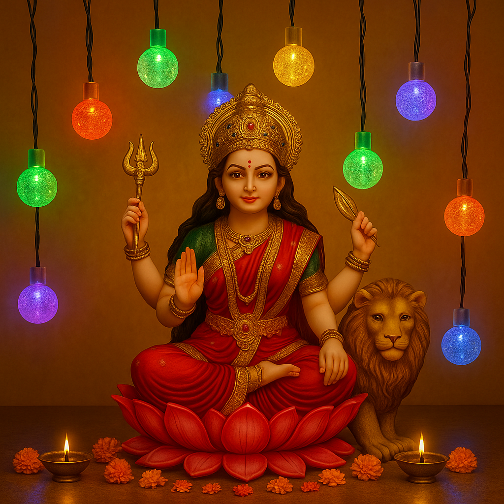 14 Bulb Multicolour String Lights