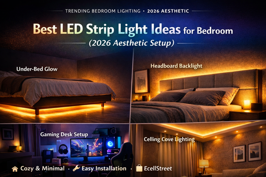 Best LED Strip Light Ideas for Bedroom (2026 Aesthetic Setup)