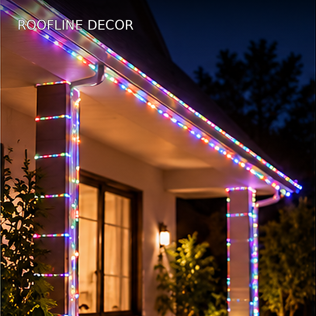 RainbowFlow 8.5 Meter Waterproof Multicolor LED Pipe Rope Light