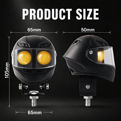 15W 2 LED Motorcycle Fog Light (Pack of 2)