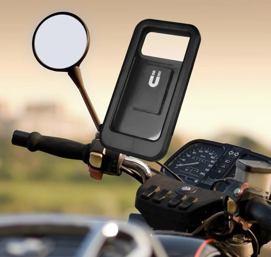 Grip Lock Pro Waterproof Bike Phone Mount 360° Rotation GPS / Mobile Holder