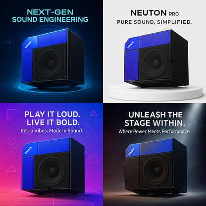 EchoNova Kohinoor Bluetooth Speaker Deep Bass