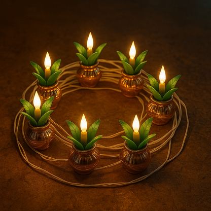 Kalash Light 21 LED String Lights Traditional