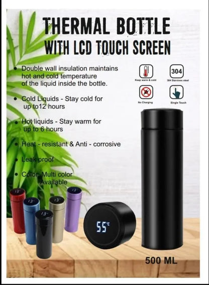 Hot Cold Flask Bottle Temperature Display Indicator