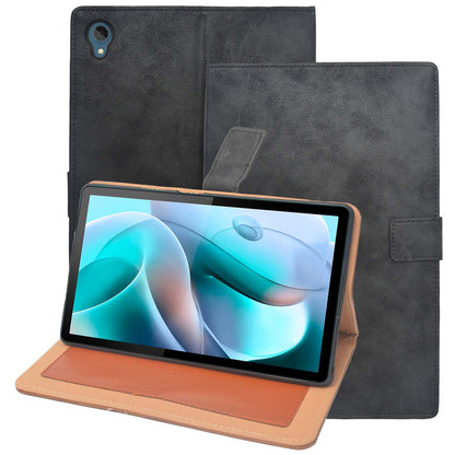 Protective Leather Case Viewing Stand and Card