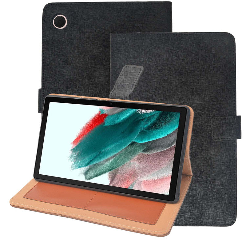 ECellStreet Protective Leather Case with Viewing Stand and Card Slots Flip Cover for Samsung Galaxy Tab A8 2022 10.5 Inches SM-X200 / X205 Tablet
