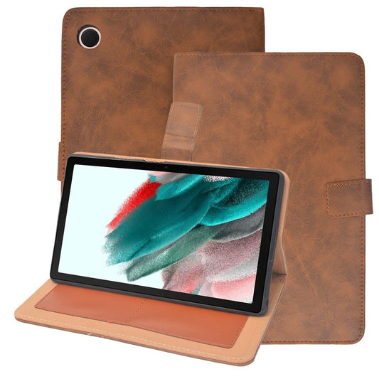 Protective Leather Case Viewing Stand and Card