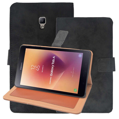 Protective Leather Case Viewing Stand and Card