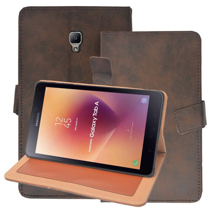 Protective Leather Case Viewing Stand and Card