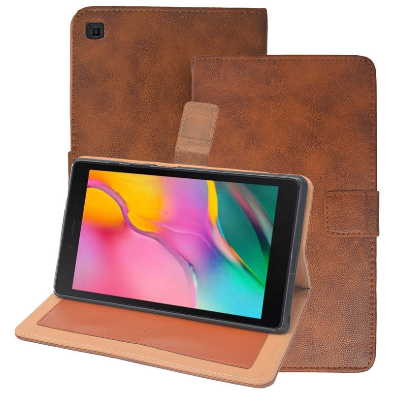Protective Leather Case with Viewing Stand and Card Slots Flip Cover for Samsung Galaxy Tab A 8" 2019 SM-T290/SM-T295Tablet