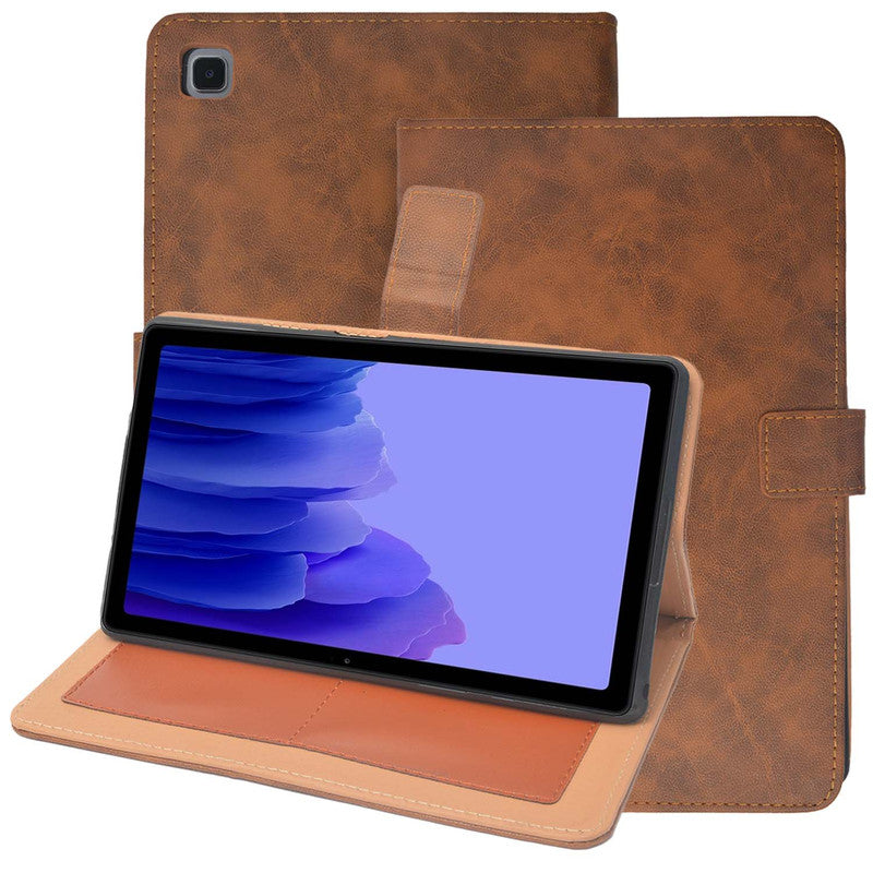Protective Leather Case with Viewing Stand and Card Slots Flip Cover for Samsung Galaxy Tab A7 10.4 2020 Model (SM-T500/T505/T507)Tablet