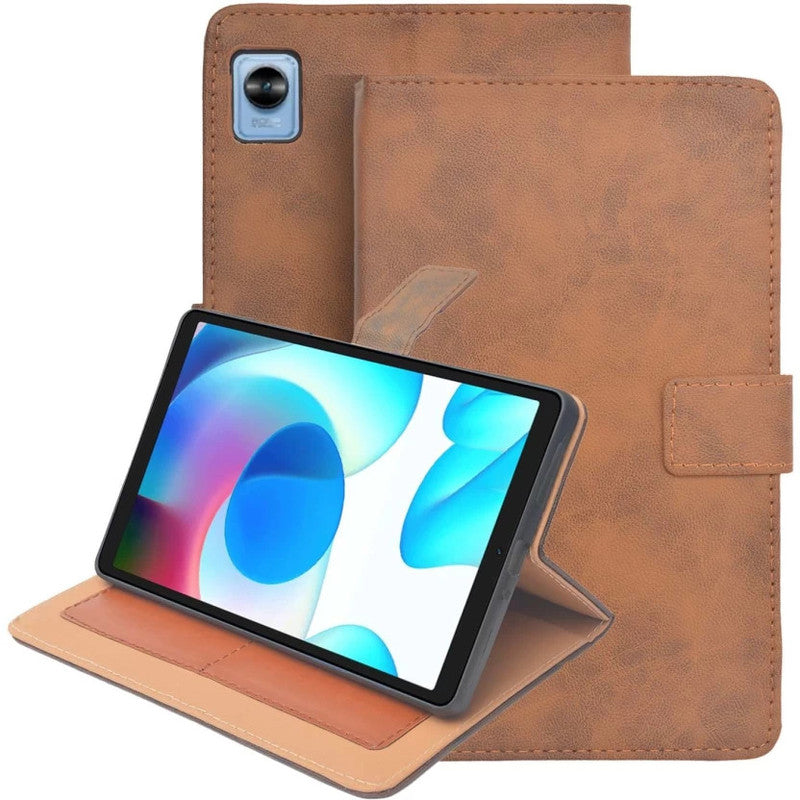 Protective Leather Case with Viewing Stand and Card Slots Flip Cover for Redmi Pad 10.6"Tablet