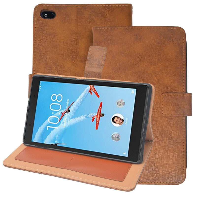 Protective Leather Case Viewing Stand and Card
