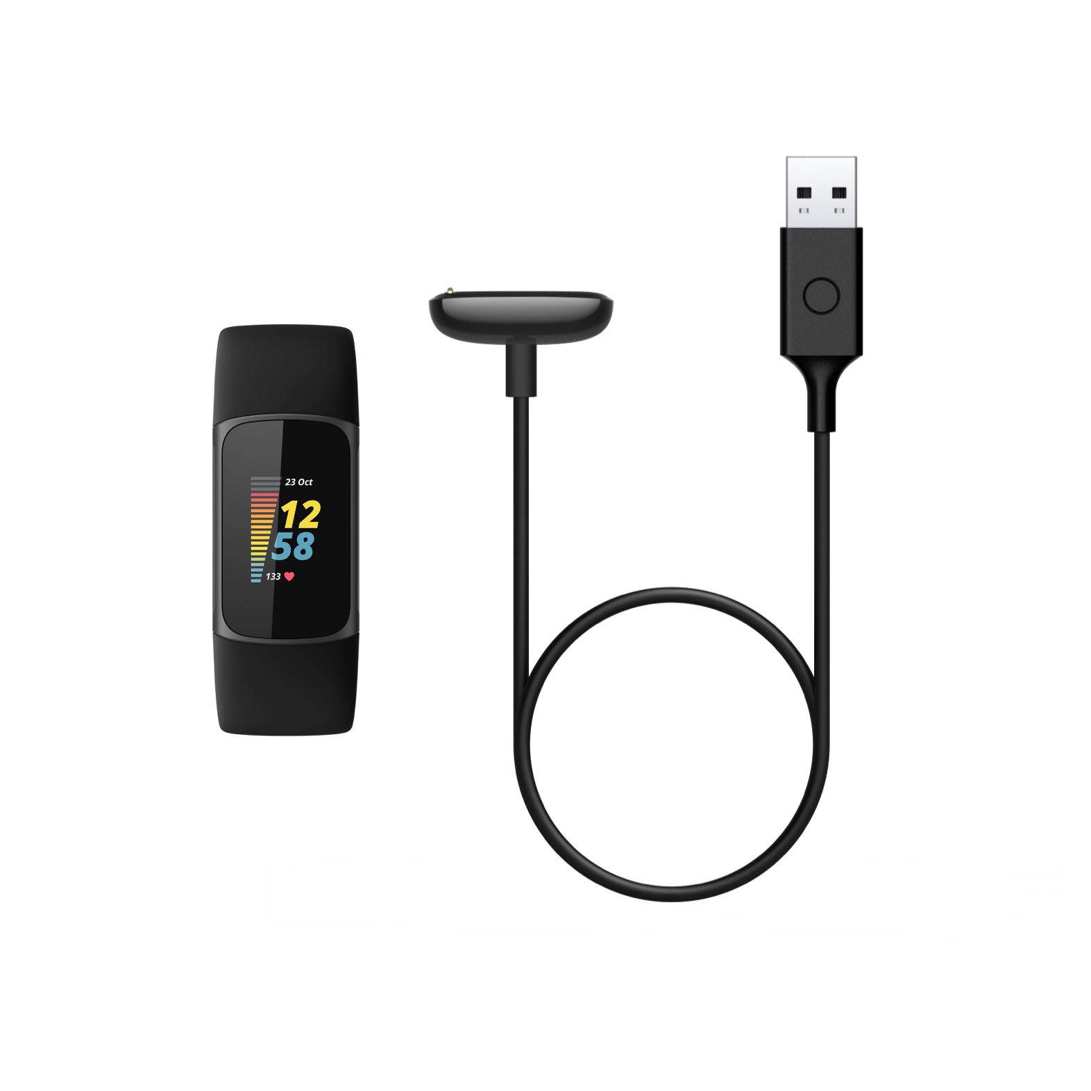 USB Charging Cable Compatible with Fitbit Charge 5 | Fitbit Luxe | Fitbit Luxe Special Edition