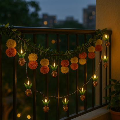 Kalash Light 21 LED String Lights Traditional