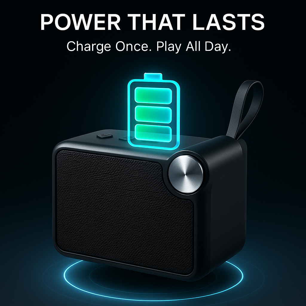 Aureon GoldWave 10W Wireless Bluetooth Speaker Radio