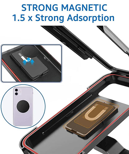 Bike Phone Holder Waterproof Mobile Phone Case for Bike Universal Motorcycle Phone Mount Bicycle Handlebar with Sensitive Touch Screen Fit Below 7.2 Smartphone