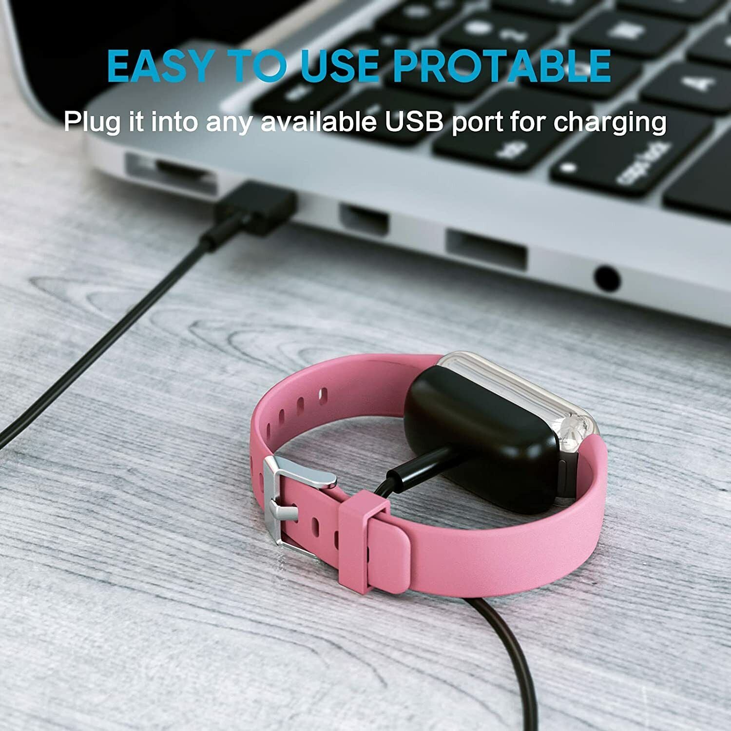 USB Charging Cable Compatible with Fitbit Charge 5 | Fitbit Luxe | Fitbit Luxe Special Edition