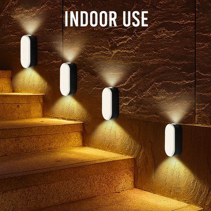 Warm White Up-Down LED Wall Light – Decorative Design