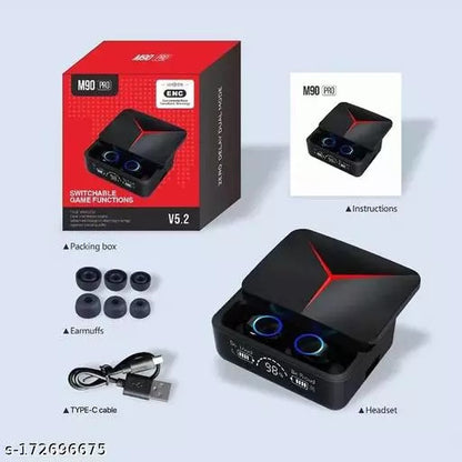 M90 Pro TWS Earbuds Power Bank