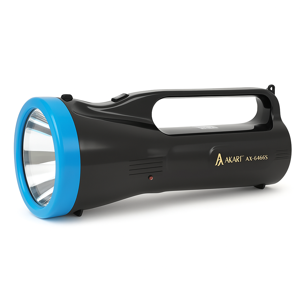 100W Laser LED Searchlight – Dual Beam (Top + 24 SMD), 6 Hrs Backup