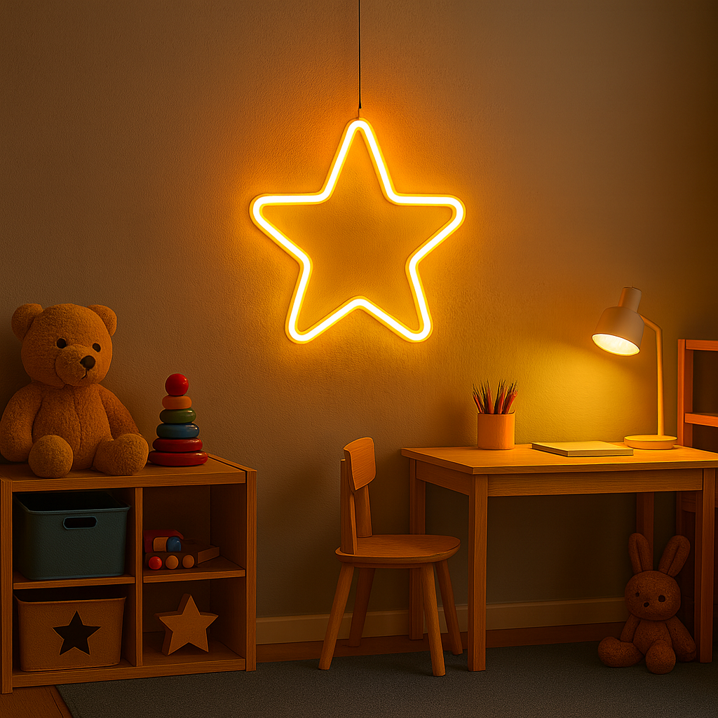 Neon Star LED Warm White