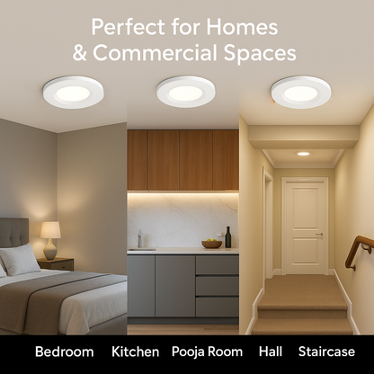 3W Concealed LED Downlight