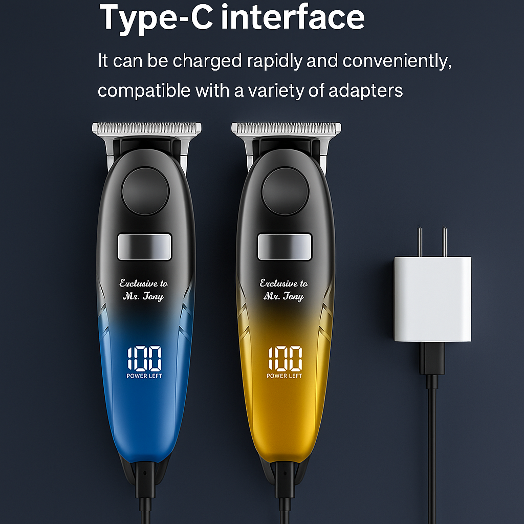 Kemei 1742 Professional Stainless Steel Hair Trimmer