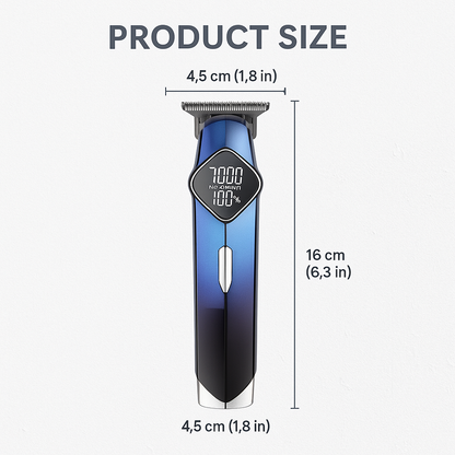 Kemei TitanTrim Precision Groomer in Stainless Steel