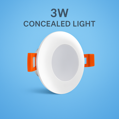 3W Concealed LED Downlight