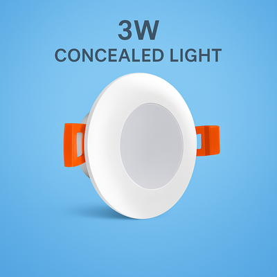 3W Concealed LED Downlight