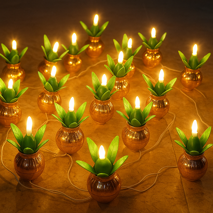 Kalash Light 21 LED String Lights Traditional