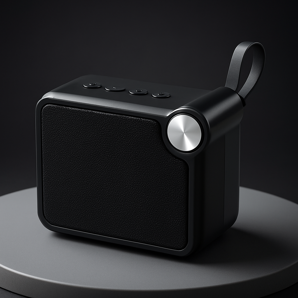 Aureon™ GoldWave – 10W Wireless Bluetooth Speaker with Radio & TF Card