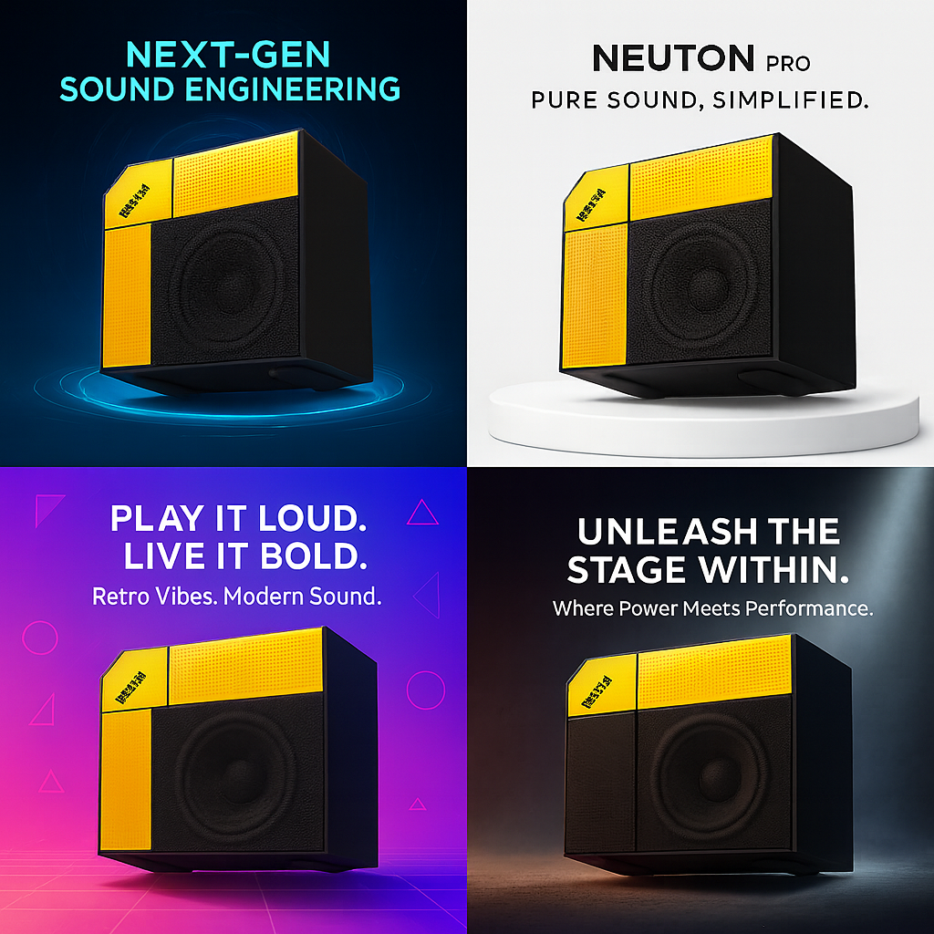 EchoNova Kohinoor Bluetooth Speaker Deep Bass