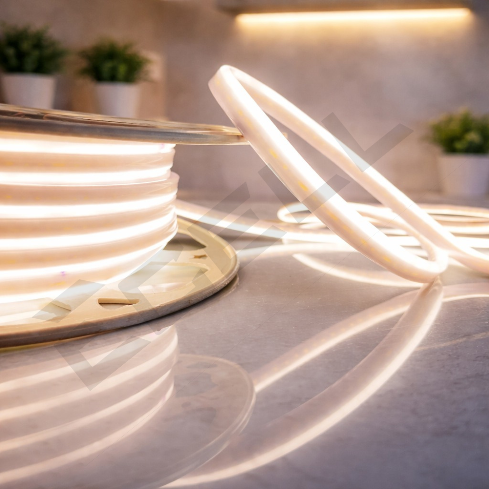 12MM THICK 220V SMD Warm Neon Rope Light