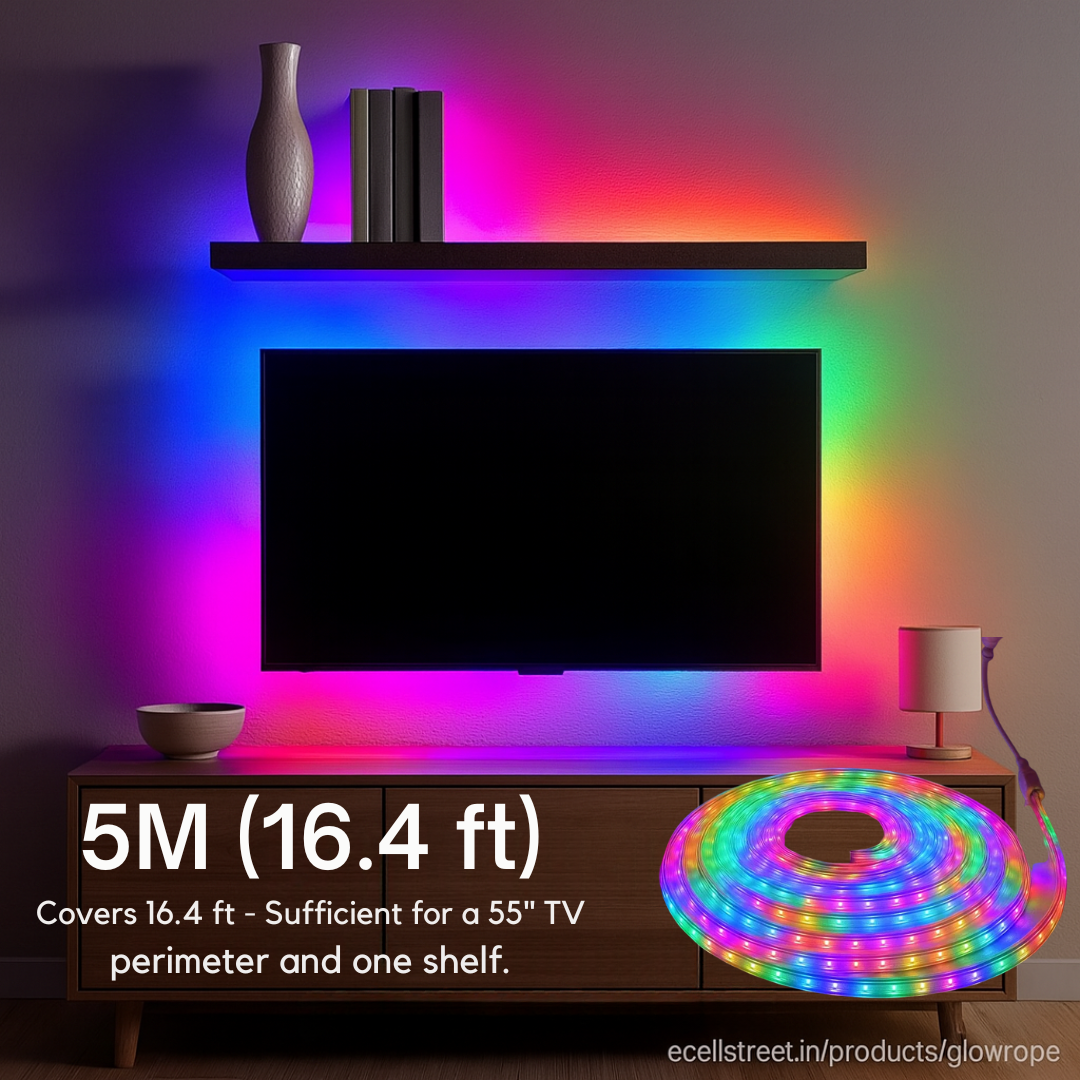 Multicolour Ambient Rope Light - 5m / 30m / 45m / 50m / 100m