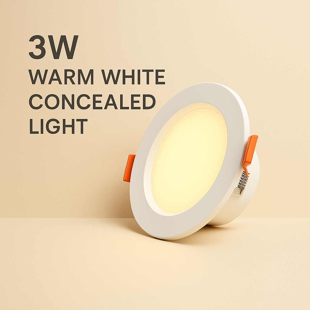 3W Concealed LED Downlight